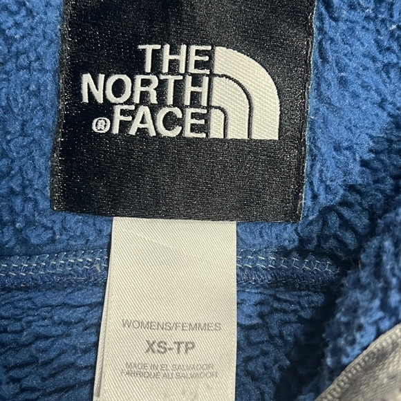 The North Face Summit Series Zip Up Womens Fleece Coat Jacket Blue - Picture 8 of 8
